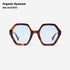 Arc Hexagon and Dimensional Acetate Unisex Sunglasses 22A8064